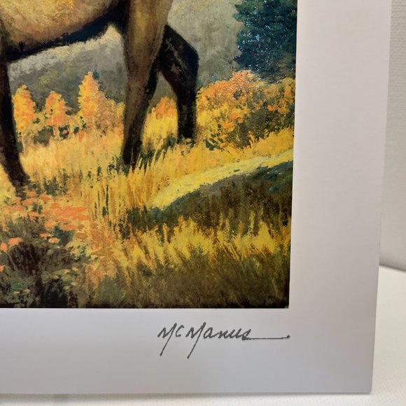 NWOT Pat McManus September's Song 2015 7" x 9 3/8", COA, Seriolithograph - Picture 3 of 6